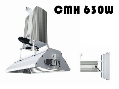 HID 6 Phase Peredupan CMH Grow Lights 630W Indoor Garden Aluminium Hood