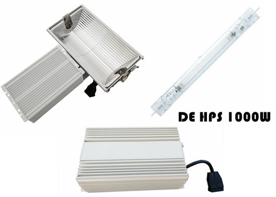 2000µmol/s 2100K CMH Grow Lights HID 1000 Watt Bahan Kaca 100HA