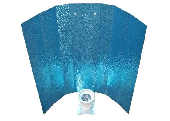 Max Airflow Grow Light Reflektor Dua Sisi Soket Pendingin Udara Sayap 265V
