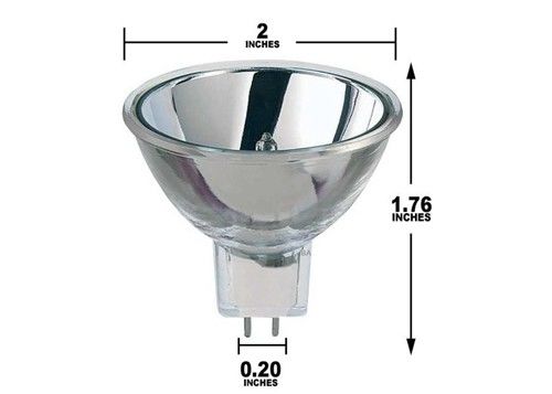 21V 150W Grow Light Reflektor Lampu Halogen 200 Jam Seumur Hidup​