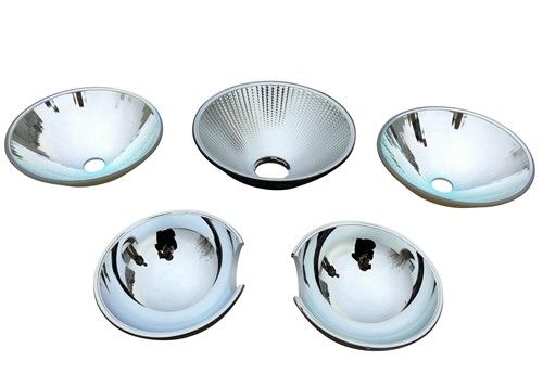 PGZ18 Lamp Optical High Bay Light Reflektor, Sorot Reflektor Bulat