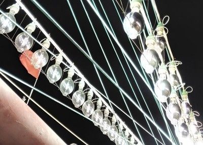 Reflektor Samping 700w MH Grow Light Bulbs Penghematan Bahan Bakar Panjang 350mm