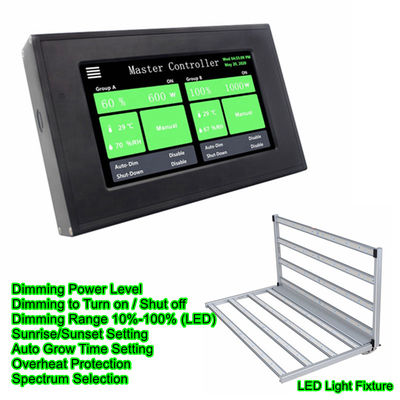Digital Ballast Spectrum 0 10V Pengontrol CMH HPS Lampu LED