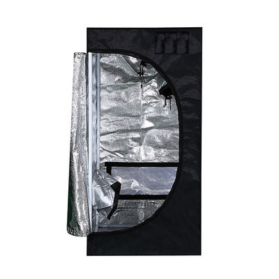 100cm Tinggi PVEA Hidroponik Grow Room, 1 hingga 2 Tanaman Tumbuh Tenda 600D Fabric