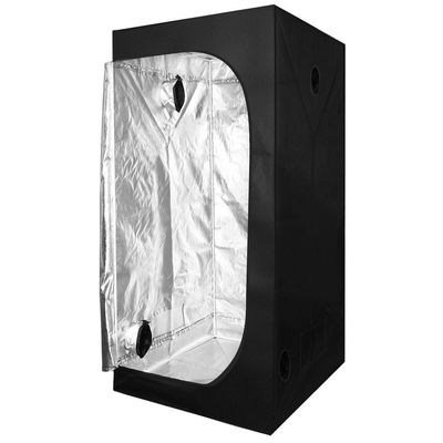 Tenda Tumbuh Hidroponik Lampu Neon 600D Kain Oxford Tenda Bunga LFGB BSCI