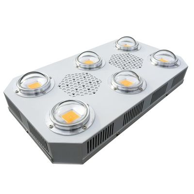 300W 4.2kgs LED COB Grow Light Berbunga Heat Sink Plate Fan 24hrs Switch 300w Led Grow Light