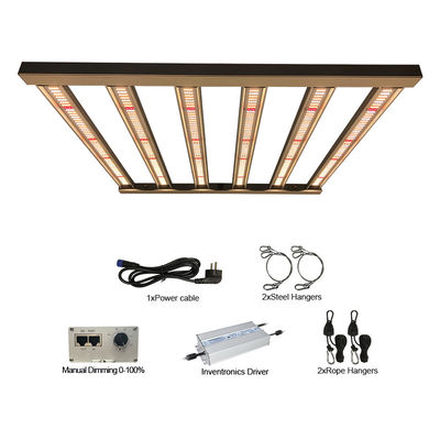 240VAC 2,7μmol / J Hortikultura Led Grow Lights 320W 6 Pilar Spektrum Penuh