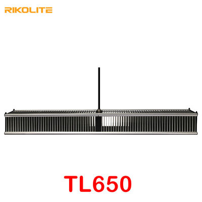 TL650 PAR 1755umol / S Rumah Kaca Led Grow Lights 630W Untuk Sayuran / Bunga