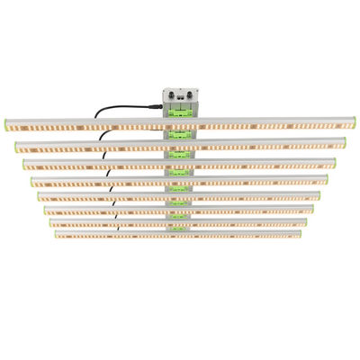 600W 1560μMol Plant LED Grow Lights 6 Bar EPAR 380nm-760nm