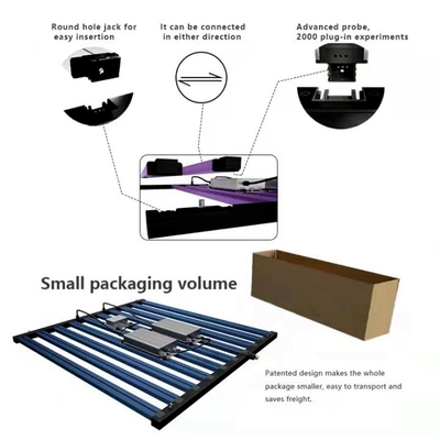 1000W Spektrum Penuh Pertanian Led Grow Lights 2000umol / s
