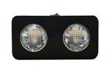 0.6m2/0.5m 350umol/0.5m Hidroponik Led Tumbuh Lampu Plat Aluminium Pendinginan 252W COB