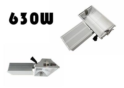 115lm / w CDM Lampu Tanaman Dalam Ruangan, CMH 4000K 72000lm 630W Grow Lights Kits Ujung Ganda