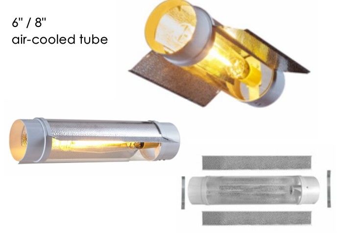 6 inci 250w Air Cooled Grow Light Reflektor hpS mH 400w 600w HID 145lm/w