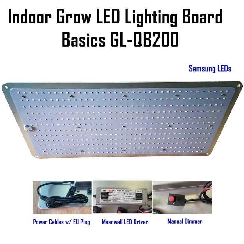 Panel LED 200w Samsung lm281b Epileds Red IR UV Indoor Grow LED Lighting Board